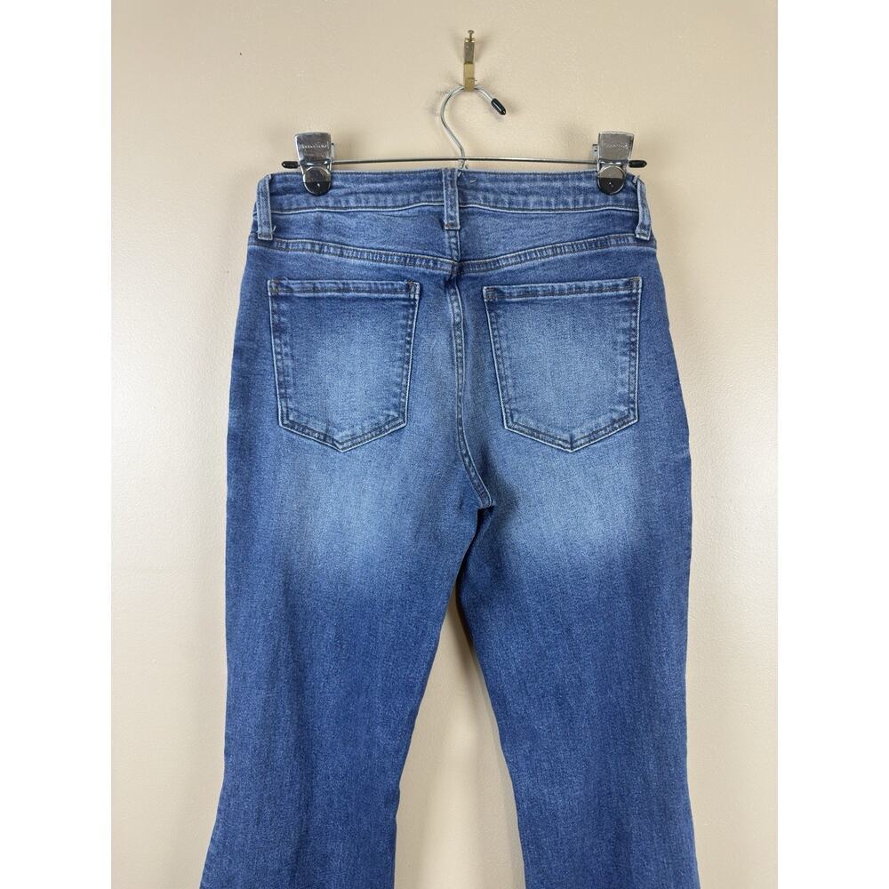 Kut from the Kloth Nadia High Rise Flare Jeans Women’s Size 4 Distressed - Picture 8 of 15